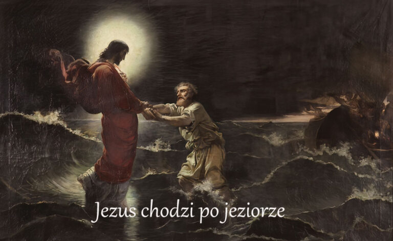 Jezus chodzi po jeziorze
