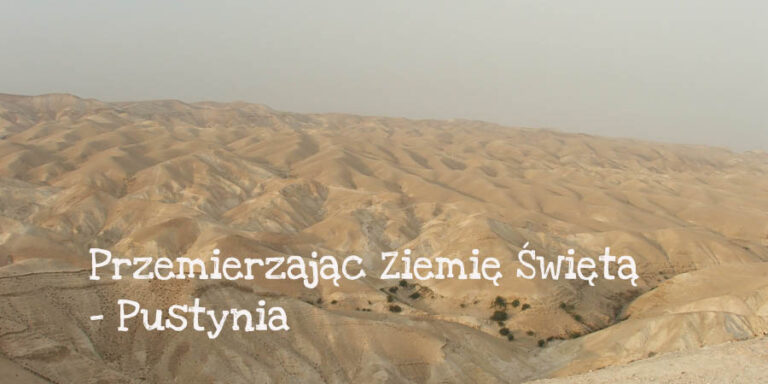 Przemierzając Ziemię Świętą – Pustynia