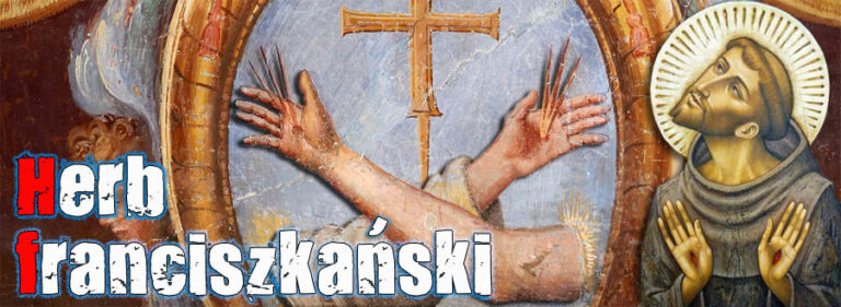 Herb franciszkański – bicze w herbie franciszkańskim