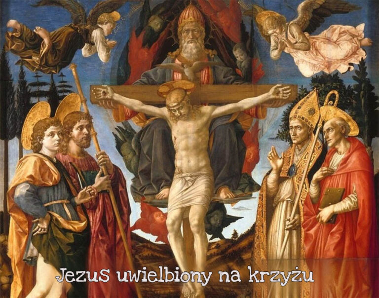 Jezus uwielbiony na krzyżu