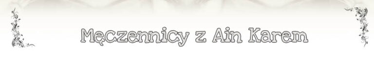 Męczennicy z Ain Karem
