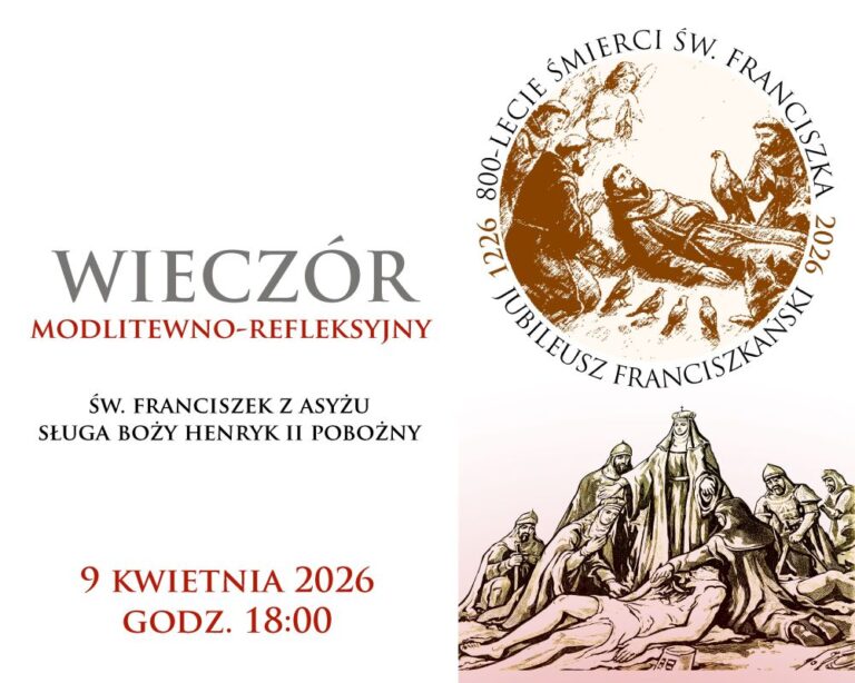 Zaproszenie na wieczór modlitwy i refleksji
